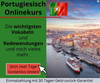 Portugiesisch Onlinekurs Banner
