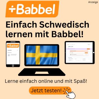Einfach Schwedisch lernen mit Babbel